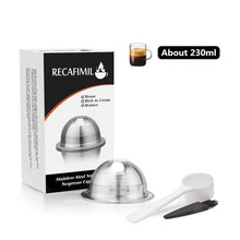 Load image into Gallery viewer, Wholesale Set Stainless Steel Reusable Capsule Compatible with Nespresso Vertuo Vertuoline Coffee Filter
