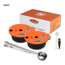 Load image into Gallery viewer, Reusable Crema Coffee Capsule Filter Tassim-o For Bos ch Coffee Machine with Eletric Coffee Spoon

