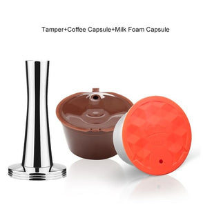 2019 New Milk Foam Dolce Gusto Beater Maker Stainless Steel Filter Reusable Dolci Coffee Capsule Perfect Partner