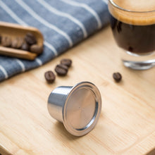 Load image into Gallery viewer, NEW icafilas Reusable Coffee Capsule for SCISHARE &amp; Xiaomi Filter Stainless Steel Refillable Cup Maker Crema Pods Spoon
