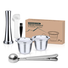 Load image into Gallery viewer, NEW icafilas Reusable Coffee Capsule for SCISHARE &amp; Xiaomi Filter Stainless Steel Refillable Cup Maker Crema Pods Spoon
