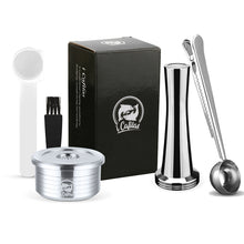 Load image into Gallery viewer, Stainless Steel Metal Coffee Capsule Pod Compatible for Lavazza Espresso Point Reusable Refillable Coffee Cup Filter
