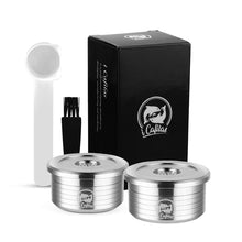 Load image into Gallery viewer, Stainless Steel Metal Coffee Capsule Pod Compatible for Lavazza Espresso Point Reusable Refillable Coffee Cup Filter
