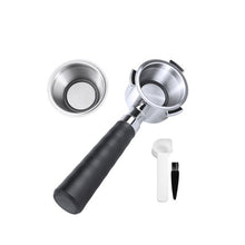 Load image into Gallery viewer, 51mm Bottomless Portafilter for Delonghi ECP31 Machine Filter Holder 304 Stainless Steel Replacement Filter Basket Coffee Access
