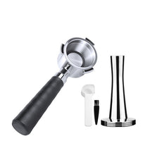 Load image into Gallery viewer, 51mm Bottomless Portafilter for Delonghi ECP31 Machine Filter Holder 304 Stainless Steel Replacement Filter Basket Coffee Access
