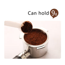Load image into Gallery viewer, Coffee Bottomless Portafilter For Delonghi Breville Filter 51MM Replacement Basket Dose Ring Brewing Bowl Espresso Handle
