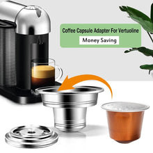 Load image into Gallery viewer, Capsule Adapter For Vertuoline Coffee Machine Nespresso Original Capsule Convert Unlock More Taste

