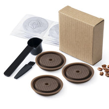 Load image into Gallery viewer, For Vertuo Next Reusable Coffee Capsule Lid Compatible With Original Vertuoline Coffee Pods Food Grade Silicone Cap with Spoon
