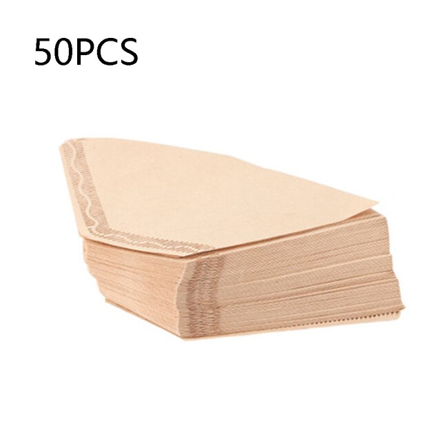 V60 Hand Drip Coffee Filter Paper for V60 Dripper Cup V Shape Coffee Filters Espresso Drip Tools