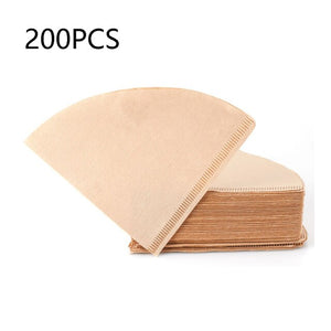 V60 Hand Drip Coffee Filter Paper for V60 Dripper Cup V Shape Coffee Filters Espresso Drip Tools