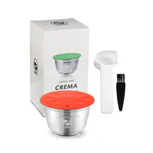 Load image into Gallery viewer, Reusable Coffee Filter Milk Capsule For Dolce Gusto DIY Milk Frother
